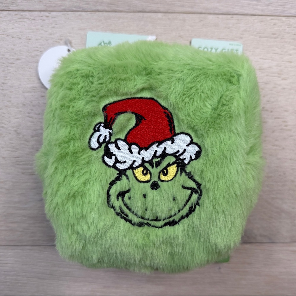 Choies Green Grinch Kids Plush Bag